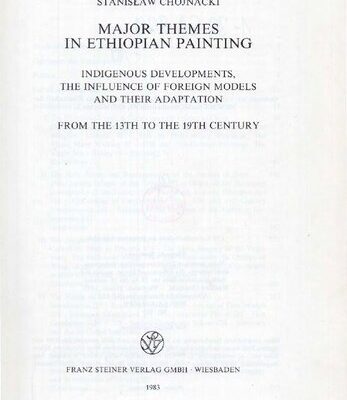 خرید و دانلود نسخه کامل کتاب Major themes in Ethiopian painting. Indigenous developments, the influence of foreign models and their adaptation from the 13th to the 19th century