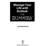 خرید و دانلود نسخه کامل کتاب Manage Your Life with Outlook for Dummies