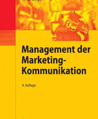 خرید و دانلود نسخه کامل کتاب Management der Marketing-Kommunikation. 4. Auflage