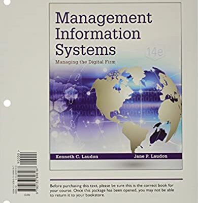 خرید و دانلود نسخه کامل کتاب Management Information Systems: Managing the Digital Firm, Student Value Edition (14th Edition) – Original PDF