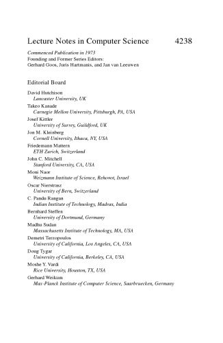 خرید و دانلود نسخه کامل کتاب Management of Convergence Networks and Services: 9th Asia-Pacific Network Operations and Management Symposium, APNOMS 2006 Busan, Korea, September 27-29, 2006 Proceedings_68cec3f71a204.jpeg خرید و دانلود نسخه کامل کتاب Management of Convergence Networks and Services: 9th Asia-Pacific Network Operations and Management Symposium, APNOMS 2006 Busan, Korea, September 27-29, 2006 Proceedings