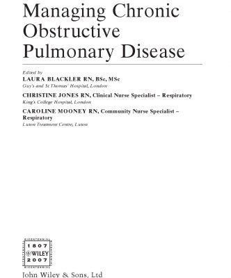 خرید و دانلود نسخه کامل کتاب Managing Chronic Obstructive Pulmonary Disease