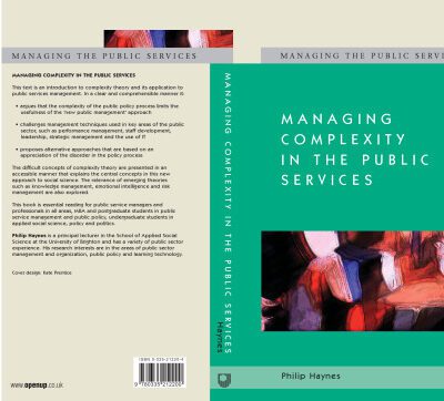 خرید و دانلود نسخه کامل کتاب Managing Complexity in the Public Services
