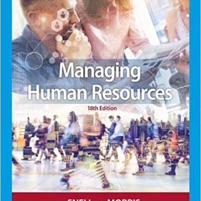 خرید و دانلود نسخه کامل کتاب Managing Human Resources (18th Edition) BY Snell – Orginal Pdf