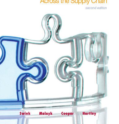 خرید و دانلود نسخه کامل کتاب Managing Operations Across the Supply Chain