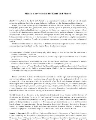 خرید و دانلود نسخه کامل کتاب Mantle Convection in the Earth and Planets (Cambridge Monographs on Mechan)