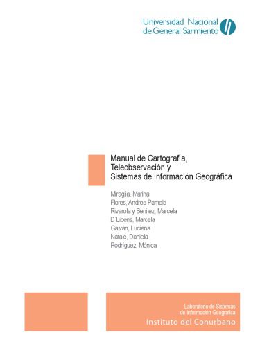 خرید و دانلود نسخه کامل کتاب Manual de Cartografía, Teleobservación y Sistemas de Información Geográfica_68bfb44537de0.jpeg خرید و دانلود نسخه کامل کتاب Manual de Cartografía, Teleobservación y Sistemas de Información Geográfica