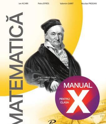 خرید و دانلود نسخه کامل کتاب Manual de matematică pentru clasa a X-a