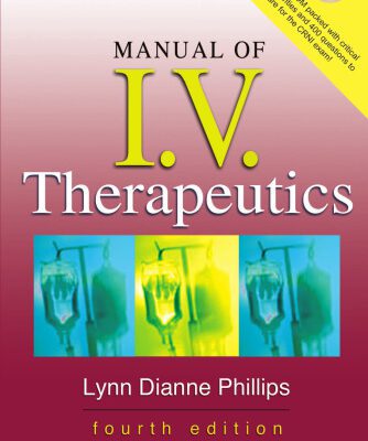 خرید و دانلود نسخه کامل کتاب Manual of I.V. Therapeutics, 4th Edition