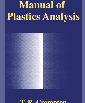 خرید و دانلود نسخه کامل کتاب Manual of Plastics Analysis