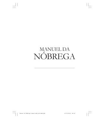 خرید و دانلود نسخه کامل کتاب Manuel da Nóbrega