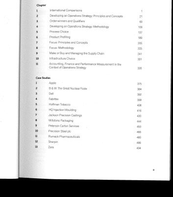 خرید و دانلود نسخه کامل کتاب Manufacturing operations strategy