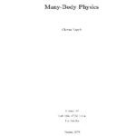 خرید و دانلود نسخه کامل کتاب Many-Body Physics