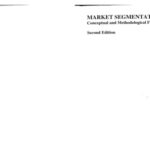 خرید و دانلود نسخه کامل کتاب Market Segmentation: Conceptual and Methodological Foundations (International Series in Quantitative Marketing)