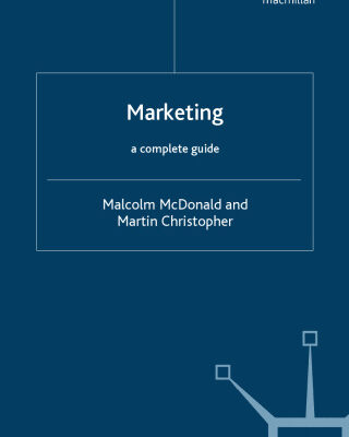 خرید و دانلود نسخه کامل کتاب Marketing: A Complete Guide
