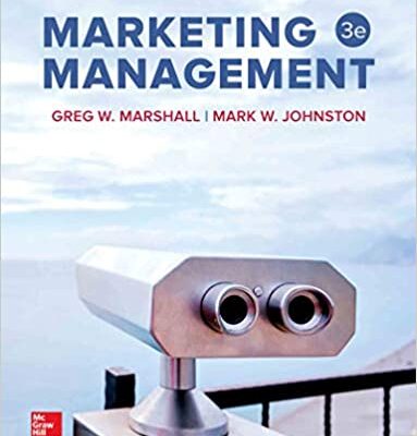 خرید و دانلود نسخه کامل کتاب Marketing Management (3rd Edition) BY Marshall – PDF