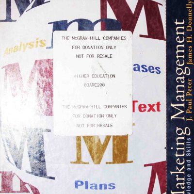 خرید و دانلود نسخه کامل کتاب Marketing Management: Knowledge and Skills