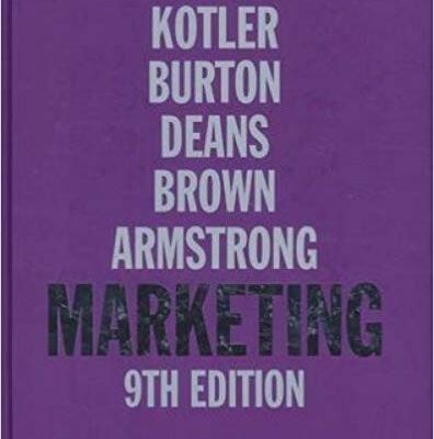خرید و دانلود نسخه کامل کتاب Marketing (Pearson Education Australia) (9th edition)