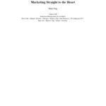 خرید و دانلود نسخه کامل کتاب Marketing Straight to the Heart