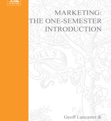 خرید و دانلود نسخه کامل کتاب Marketing: The One Semester Introduction