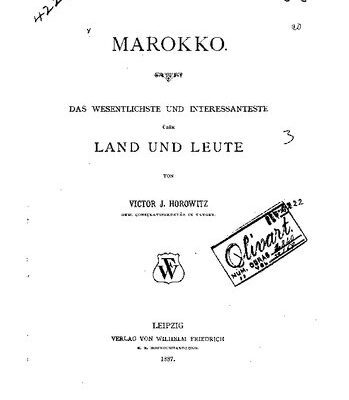 خرید و دانلود نسخه کامل کتاب Marokko. Das wesentlichste und interessanteste über Land und Leute
