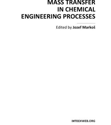 خرید و دانلود نسخه کامل کتاب Mass Transfer in Chemical Engineering Processes