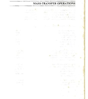 خرید و دانلود نسخه کامل کتاب Mass Transfer Operations