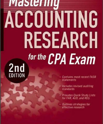 خرید و دانلود نسخه کامل کتاب Mastering Accounting Research for the CPA Exam