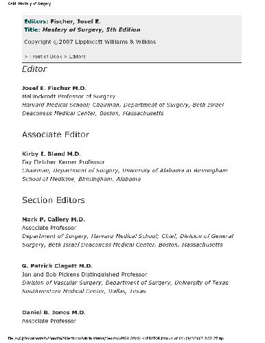 خرید و دانلود نسخه کامل کتاب Mastery of Surgery_68bc2461d233c.jpeg خرید و دانلود نسخه کامل کتاب Mastery of Surgery