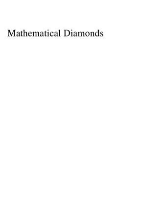 خرید و دانلود نسخه کامل کتاب Mathematical Diamonds