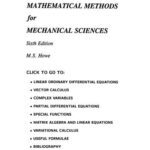 خرید و دانلود نسخه کامل کتاب Mathematical Methods for Mechanical Sciences