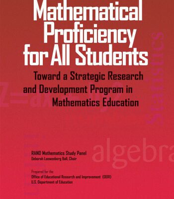 خرید و دانلود نسخه کامل کتاب Mathematical Proficiency for All Students : Toward a Strategic Research and Development Program in Mathematics Education