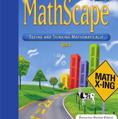 خرید و دانلود نسخه کامل کتاب MathScape: Seeing and Thinking Mathematically, Course 2, The Language of Algebra, Student Guide (Mathscape:  Seeing and Thinking Mathematically)