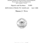 خرید و دانلود نسخه کامل کتاب Matlab Tutorial for Systems and Control Theory