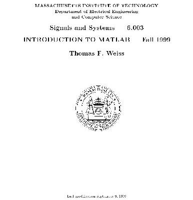 خرید و دانلود نسخه کامل کتاب Matlab Tutorial for Systems and Control Theory