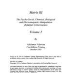 خرید و دانلود نسخه کامل کتاب Matrix III:  The Psycho-Social, Chemical, Biological and Electromagnetic Manipulation of Human Consciousness