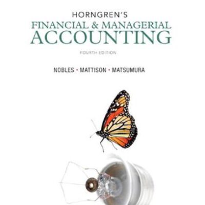 خرید و دانلود نسخه کامل کتاب Matsumura Horngren’s Financial & Managerial Accounting