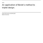 خرید و دانلود نسخه کامل کتاب Max Berek lens design method to triplet design