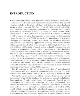 خرید و دانلود نسخه کامل کتاب Maximum Simulated Likelihood Methods and Applications (Advances in Econometrics)
