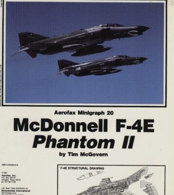 خرید و دانلود نسخه کامل کتاب McDonnell F-4E Phantom II – Aerofax Minigraph 20
