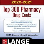 خرید و دانلود نسخه کامل کتاب McGraw-Hill’s 2020/2021 Top 300 Pharmacy Drug Cards (5th Edition) –  +  pdf