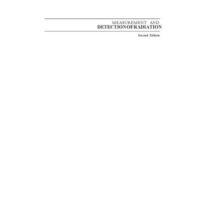 خرید و دانلود نسخه کامل کتاب Measurement and Detection of Radiation