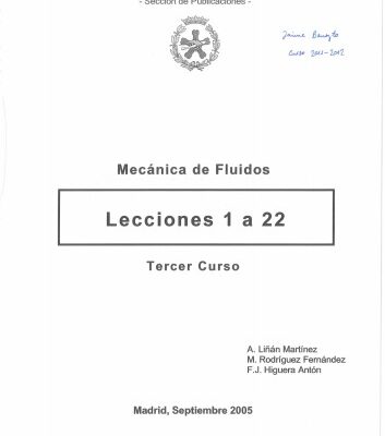 خرید و دانلود نسخه کامل کتاب Mecánica de Fluidos