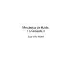 خرید و دانلود نسخه کامل کتاب Mecànica de fluids. Fonaments II