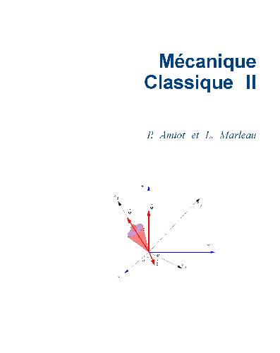 خرید و دانلود نسخه کامل کتاب Mecanique classique II_68bdb5379d458.jpeg خرید و دانلود نسخه کامل کتاب Mecanique classique II