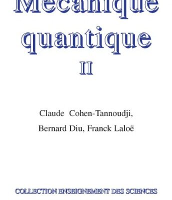 خرید و دانلود نسخه کامل کتاب Mécanique quantique II