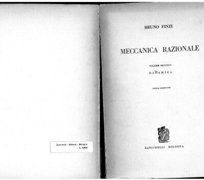 خرید و دانلود نسخه کامل کتاب Meccanica Razionale – Volume secondo