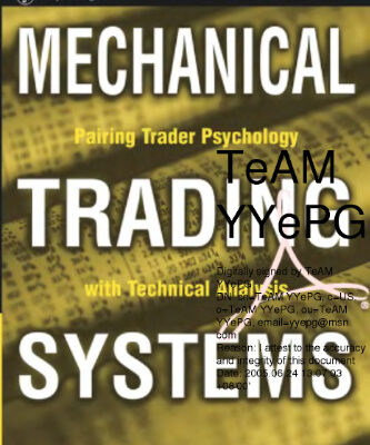 خرید و دانلود نسخه کامل کتاب Mechanical Trading Systems