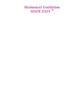 خرید و دانلود نسخه کامل کتاب Mechanical ventilation made easy