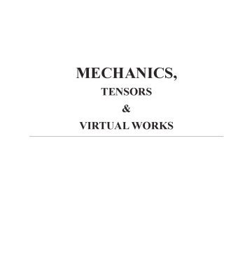 خرید و دانلود نسخه کامل کتاب Mechanics, Tensors & Virtual Works